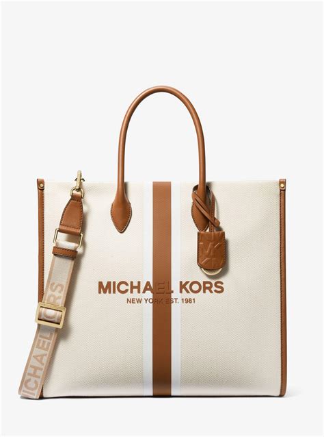 michael kors canvas tote bag|mirella Michael Kors outlet.